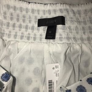 Nwt J Crew Cotton Voile Beach Dress Xs Nwt